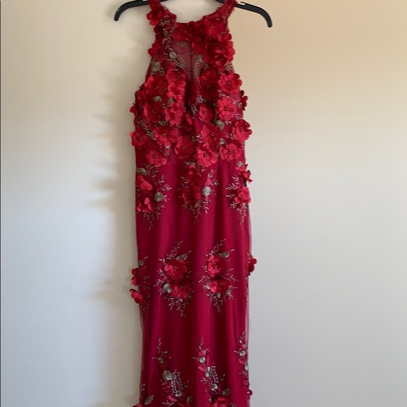 Beautiful dress floral prom gown. This dress new. - Picture 5 of 8